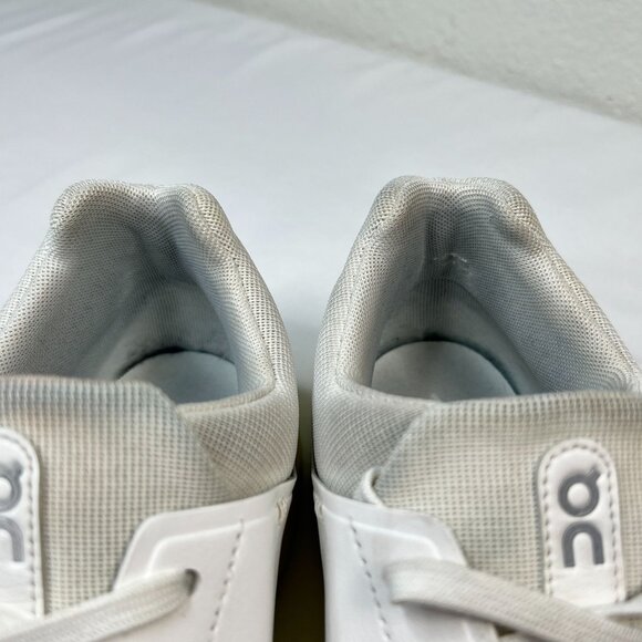 On Running Mens Roger Advantage Style Tennis Sneaker White Hay 10 - Picture 13 of 13